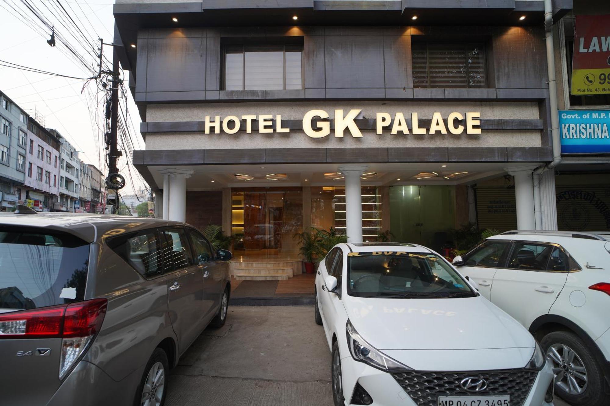 Hotel Gk Palace Bhopal Exteriör bild